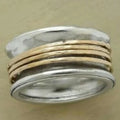 Fashion Minimalist Double Color Inlay Zircon Ring For Women Birthday Party Jewelry Custom Jewelry Vera Lux