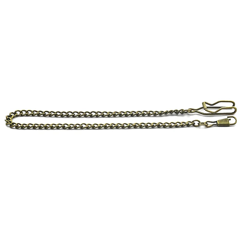 Vintage Bronze Steampunk Pocket Watch Waist Chain Replacement Chain Waist Chain Vera Lux