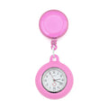 1PC New Retractable Nurse Watch Clip-on Fob Watch Doctor Medical Hanging Brooch Pin Quartz Clock Doctor Nurse Gifts Vera Lux