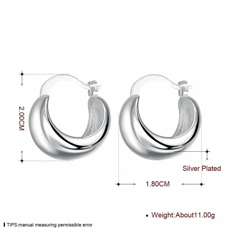 Fine 925 sterling silver earrings wedding high quality popular product fashion women party Earring Jewelry Vera Lux