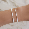 COLALA Imitation Pearl Bracelet Oval Pearl Stainless Steel Bracelet Women's Holiday Gift Vera Lux