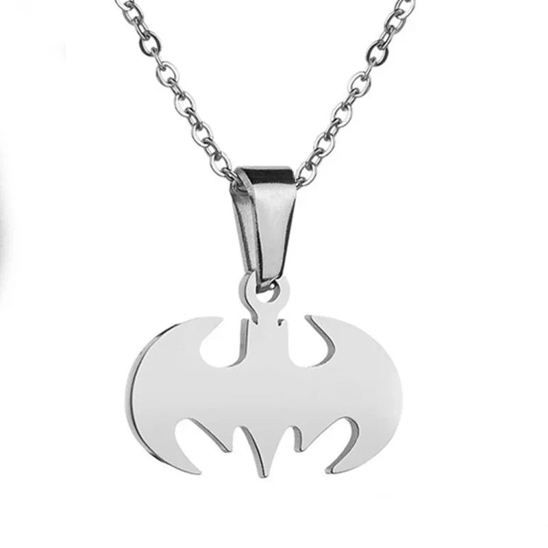 1pcs Men's Necklace Fashion Trend Personality Bat Pendant Necklace Pendant Daily Commute Casual Simple Accessories Vera Lux