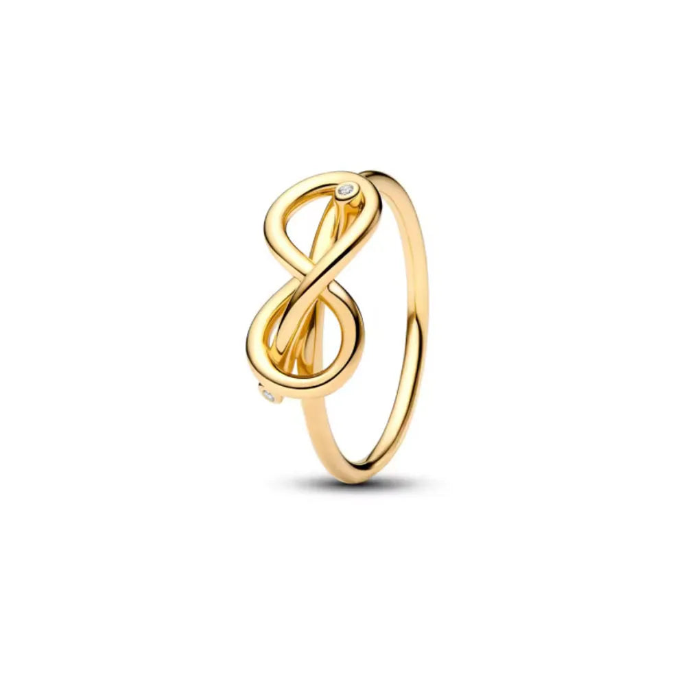 925 Silver Gold Color Heart Stone Rings Ring New Hot Selling Gold Color Rings Suitable For Any Occasion  DIY Birthday Gift Vera Lux