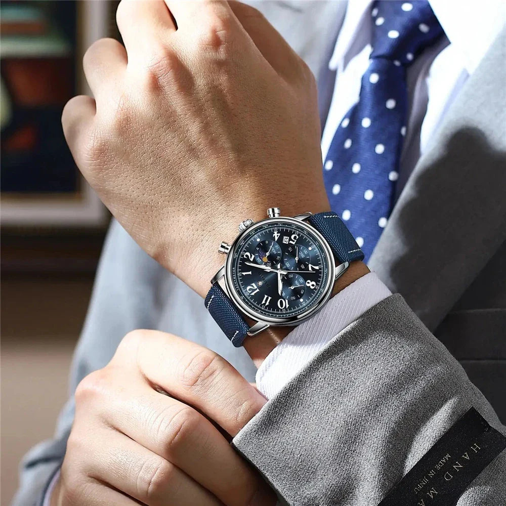 New Sports Canvas Luxury Digital Watch Men Fashion Quartz Wristwatches Gifts For Man Automatic Watches Mens Clock Cadeau Homme Vera Lux