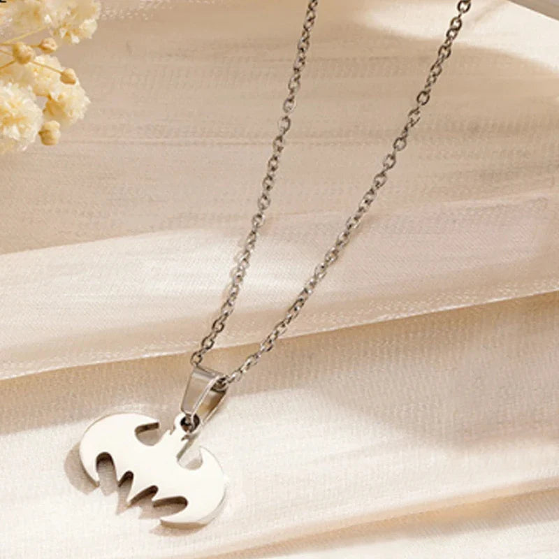 1pcs Men's Necklace Fashion Trend Personality Bat Pendant Necklace Pendant Daily Commute Casual Simple Accessories Vera Lux