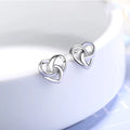 925 Sterling Silver Love Heart Stud Earrings For Women Engagement Elegant Luxury Jewelry 2024 Trend Best Selling Jewellery Vera Lux