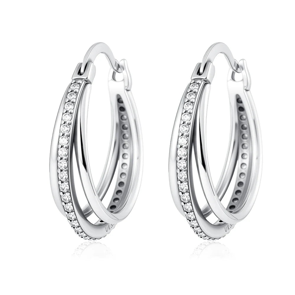 2026 New 925 Silver Elephant Cherry Blossom Butterfly Heart Earrings, a delicate choice for women's fashion jewelry Vera Lux