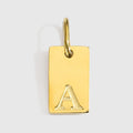 Alphabet Charm Pendant for Necklaces Stainless Steel Jewelry DIY Engraved Lettering Accessories Women's Fashion Jewelry Vera Lux