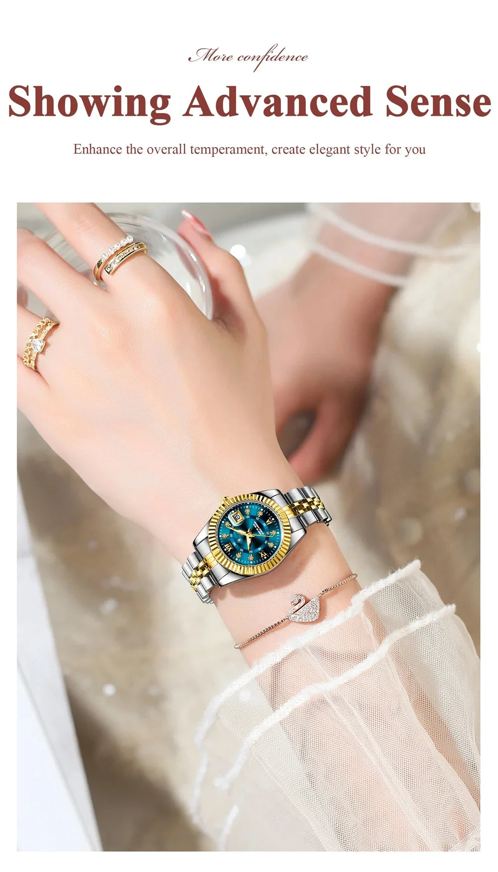 28MM Fashion Quartz Wristwatches New Ladies Watches For Woman Luxury Diamond Small Gold Watch Women Tudo Por 1 Real Reloj Muje Vera Lux