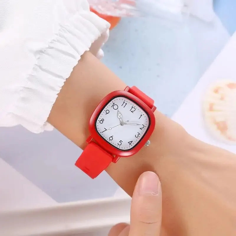 New Fashion Quartz Wrist Watch Original Brand Women's Watches Simplicity Ladies Causal Bracelet Silicone Strap Quartz Clock Gift Vera Lux