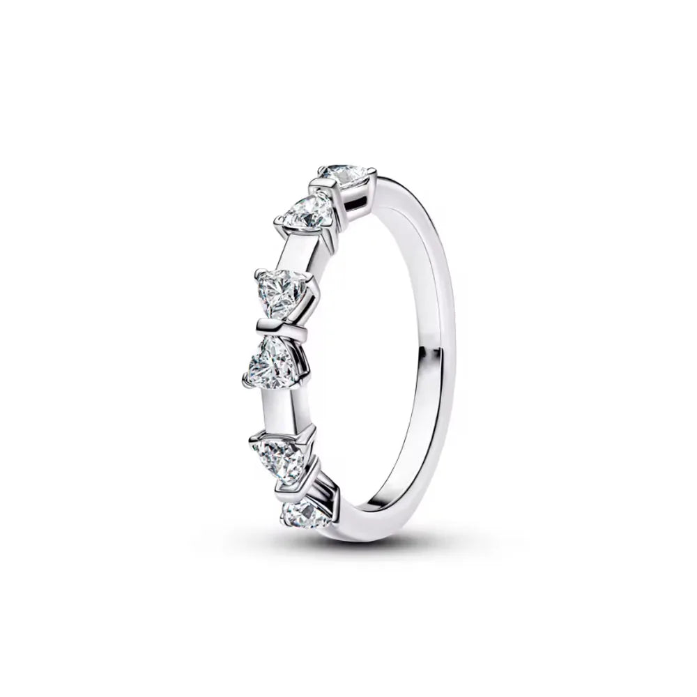 2026 Hot Selling 925 Sterling Silver Heart-Shaped Butterfly Flower Ring, Exquisite and Charming Jewelry Gift for European Women Vera Lux
