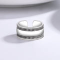 925 Sterling Silver Smooth Surface Simple Rings For Women Wedding Luxury Jewelry Accessories Wholesale Envío Gratis Jewellery Vera Lux