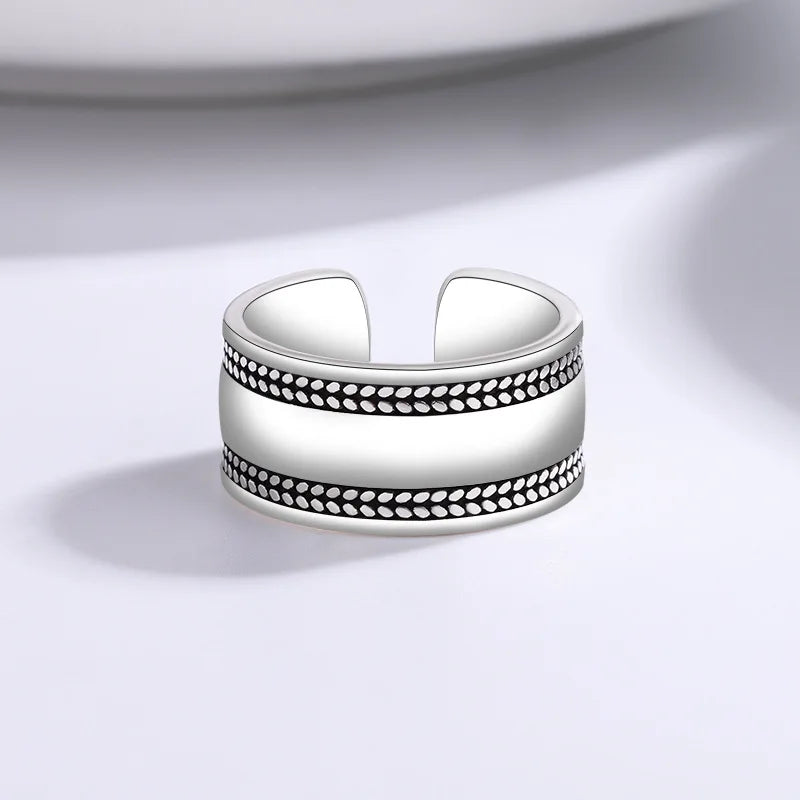 925 Sterling Silver Smooth Surface Simple Rings For Women Wedding Luxury Jewelry Accessories Wholesale Envío Gratis Jewellery Vera Lux