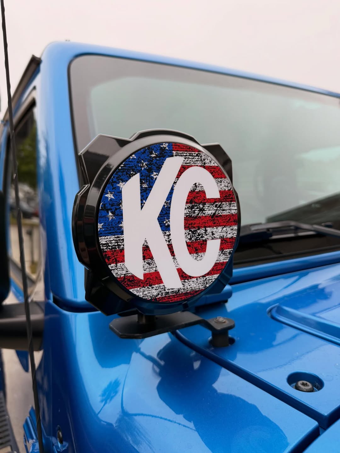 KC HiLITES Pro6 / Titan Gravity Freedom Series Light Cover Overlays - Universal StickerFab