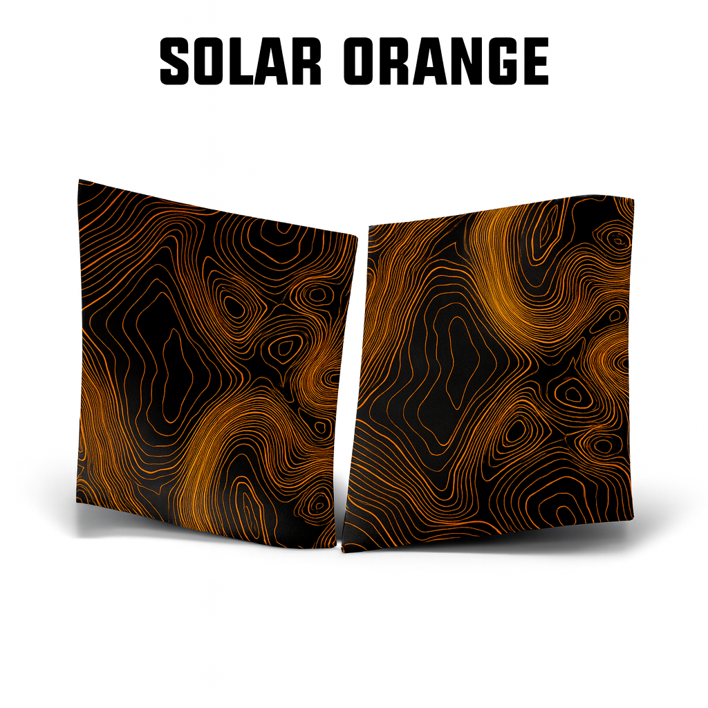 Topographic Seatbelt Panel Protection - 2024+ Tacoma / 2025+ 4Runner StickerFab