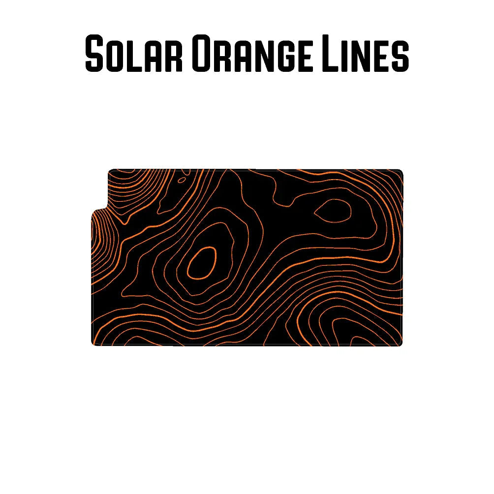 Driver Side Fuse Box Topographic Overlay - 2024+ Land Cruiser / 2025+ 4Runner StickerFab