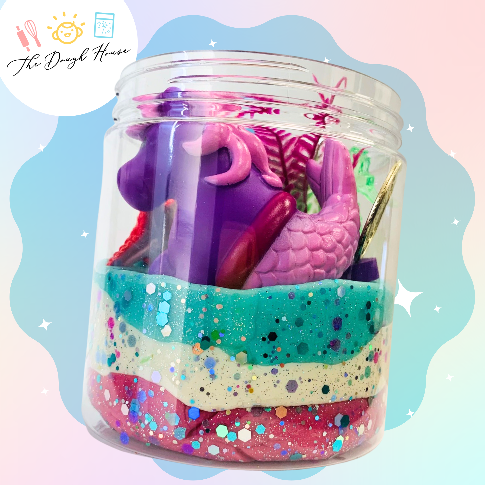 Mystical Ocean Magical Jar (Super Size / 16 oz) The Dough House