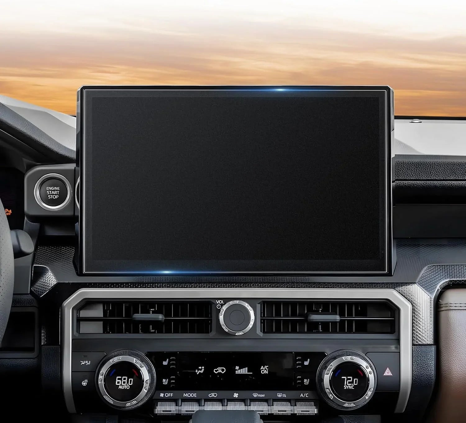 StickerFab 8" / 14" Matte Screen Protector Kit - 2024+ Tacoma / 2025+ 4Runner StickerFab