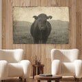 Vintage Angus Portrait Canvas Wall Art Tailored Canvases