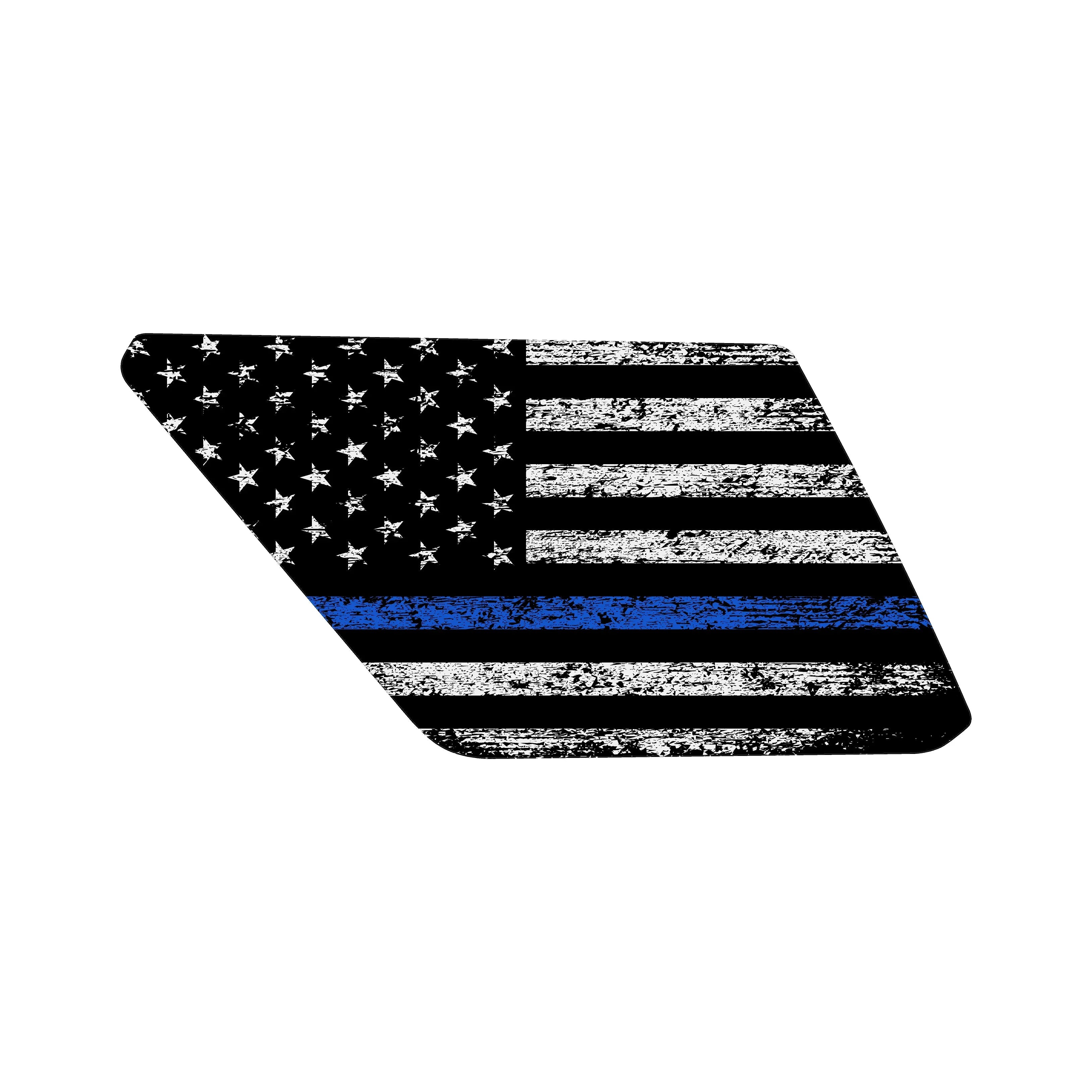 American Flag Rear Window Overlays V2 (Perforated) - 2025+ 4Runner StickerFab