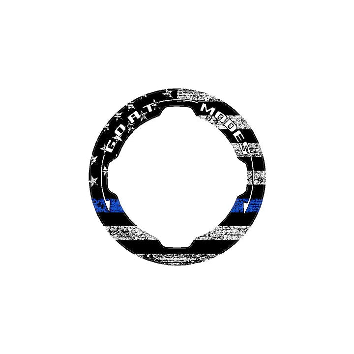 Freedom Series GOAT Mode Dial Ring Overlay - 2021+ Bronco StickerFab