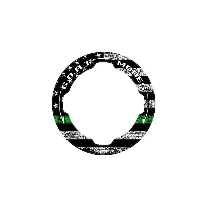 Freedom Series GOAT Mode Dial Ring Overlay - 2021+ Bronco StickerFab