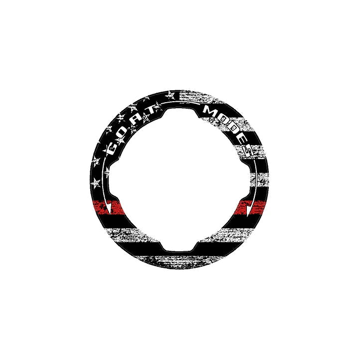 Freedom Series GOAT Mode Dial Ring Overlay - 2021+ Bronco StickerFab