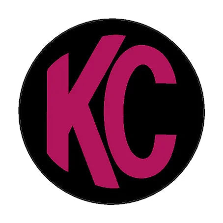 KC HiLITES Era 4 ROUND Series Light Cover Overlays - Universal StickerFab