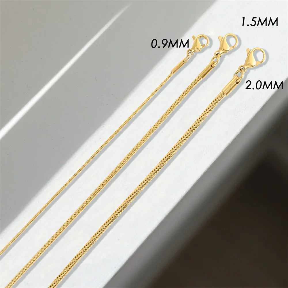Fashion Stainless Steel Snake Chain Bracelet for Women Gold Color Bracelets  Charm Summer 2022 Trends in Jewelry Wholesale Vera Lux
