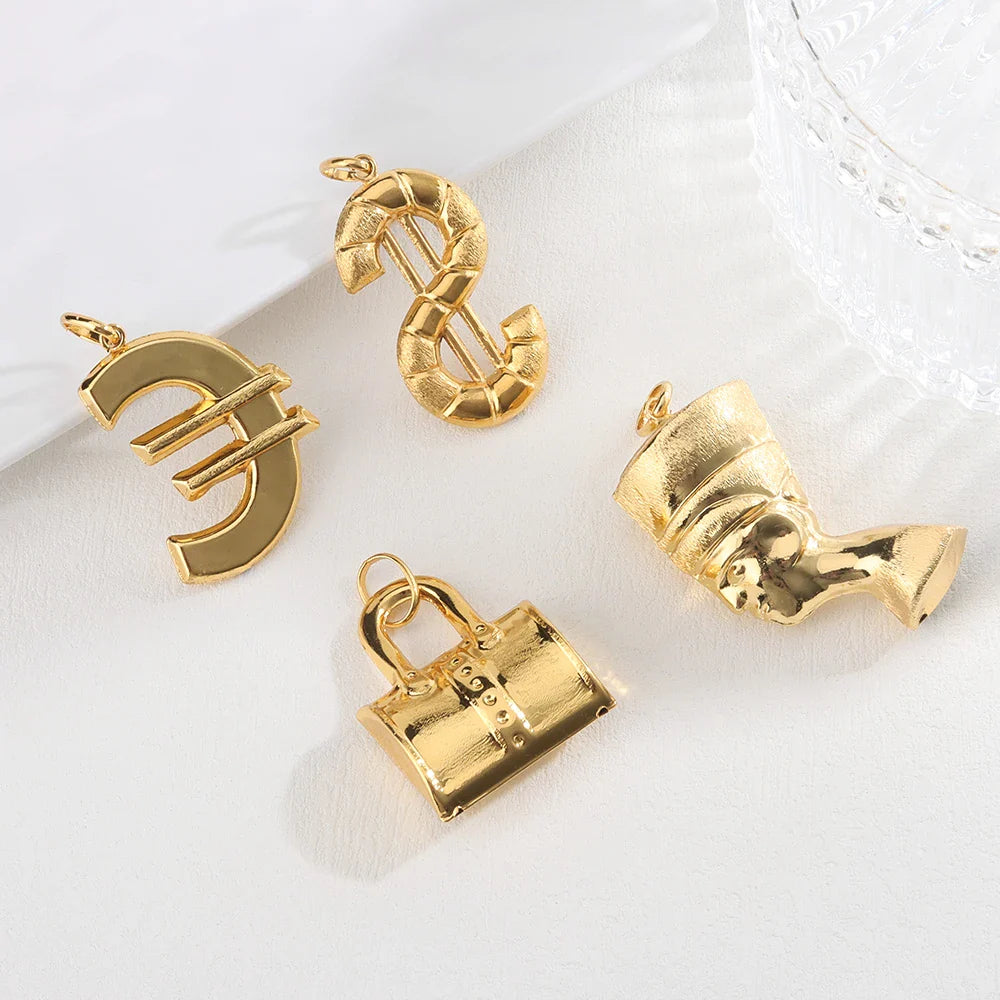 Hot Selling Pendant Africa Map Pendant Necklace Women Men Gold Plated Wholesale Fashion Stackable Jewelry Daily Wear Party Gift Vera Lux