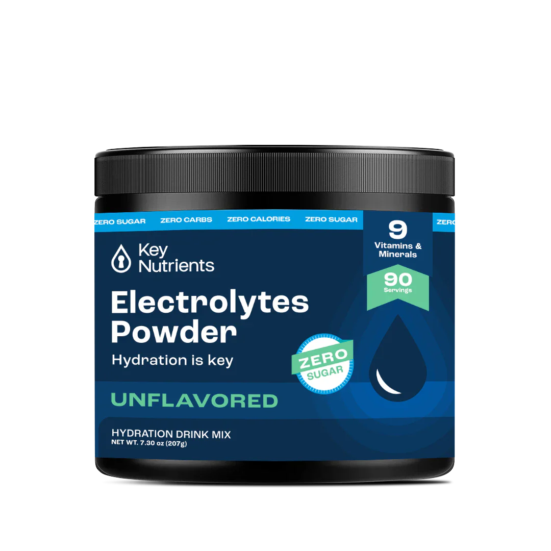 Electrolyte Recovery Plus Powder (Sugar-Free) Key Nutrients