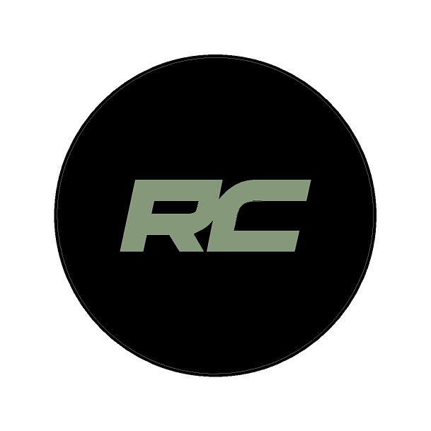 RC 3.5" Black Series Round Cover Overlays - Universal StickerFab