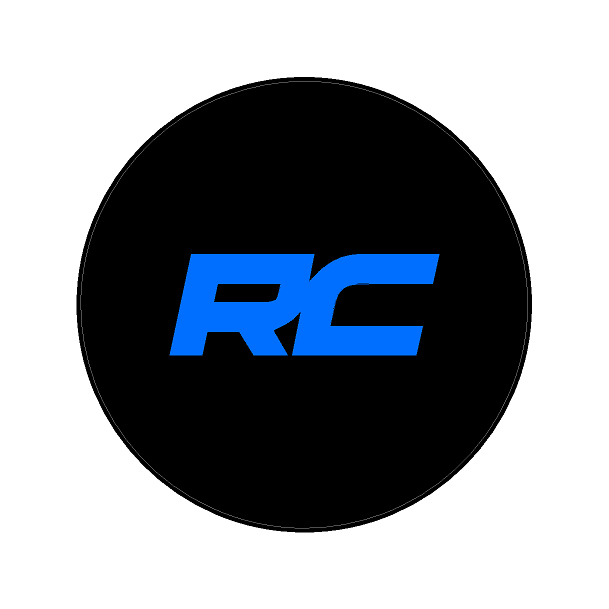 RC 3.5" Black Series Round Cover Overlays - Universal StickerFab