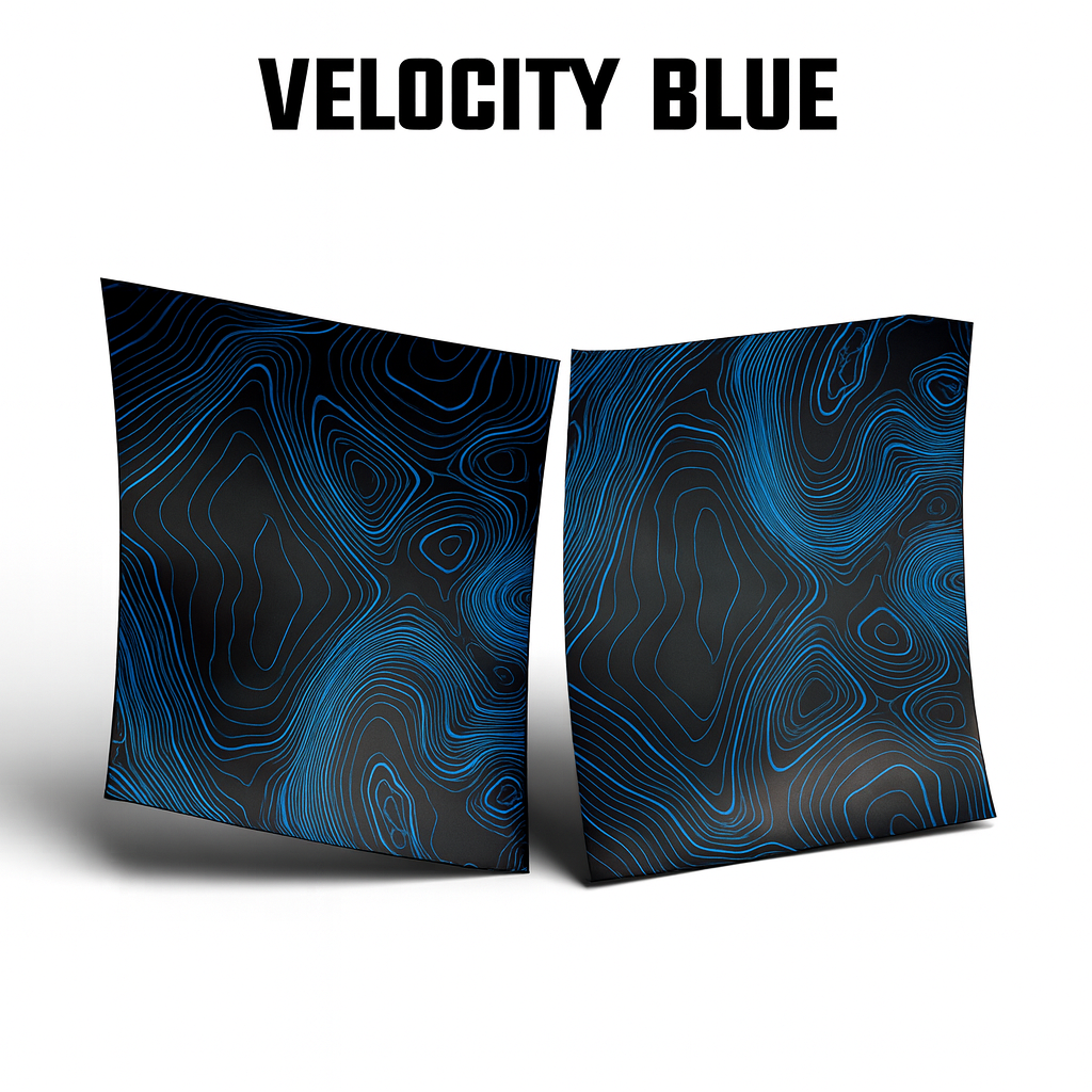 Topographic Seatbelt Panel Protection - 2024+ Tacoma / 2025+ 4Runner StickerFab