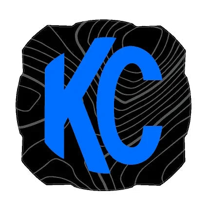 KC HiLITES Flex Era 4 Cover Topo Overlays - Universal StickerFab