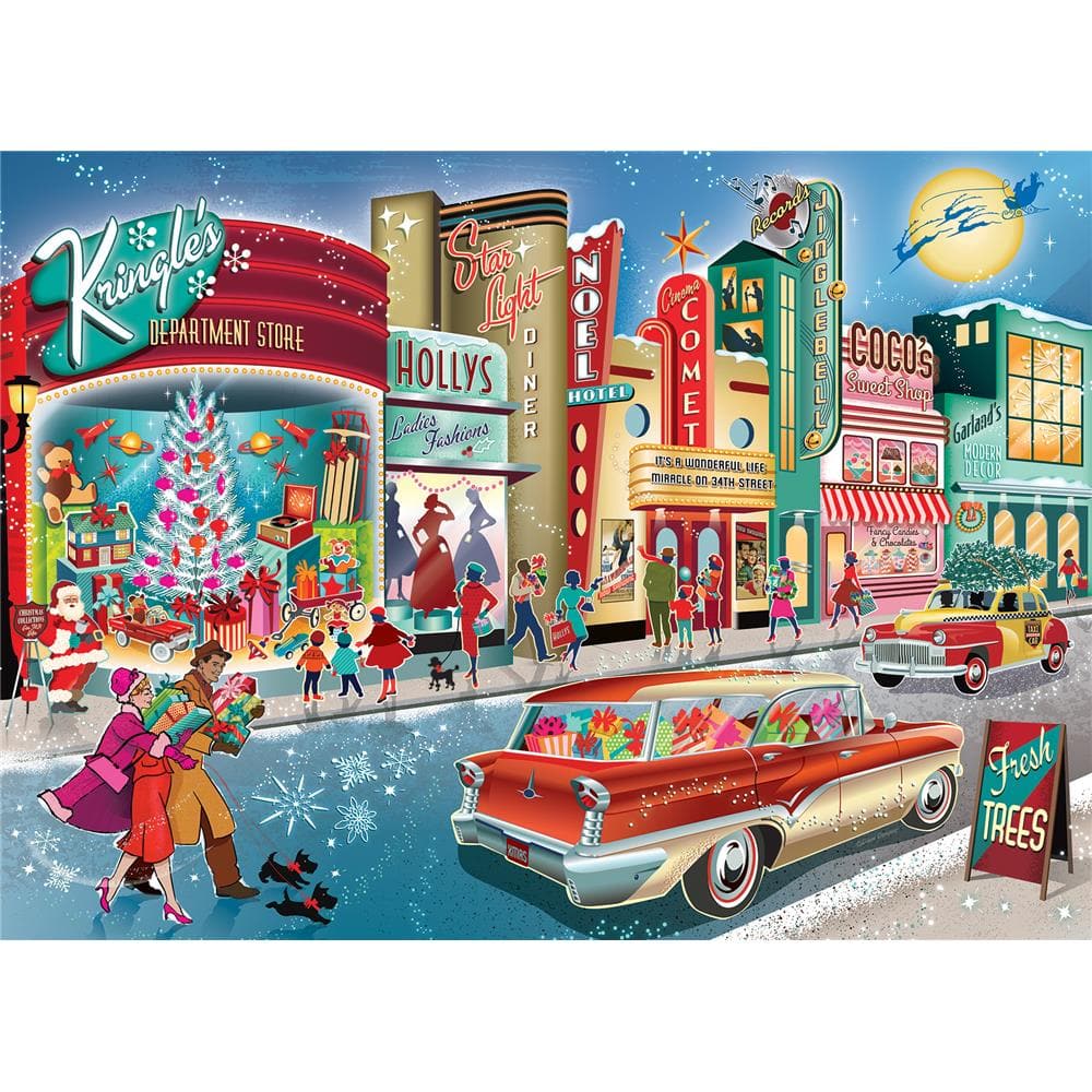 Vintage Main Street 1000 Piece Jigsaw Puzzle Cobble Hill Puzzle Merchant