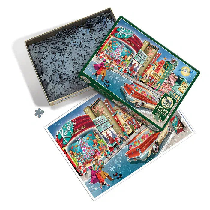 Vintage Main Street 1000 Piece Jigsaw Puzzle Cobble Hill Puzzle Merchant