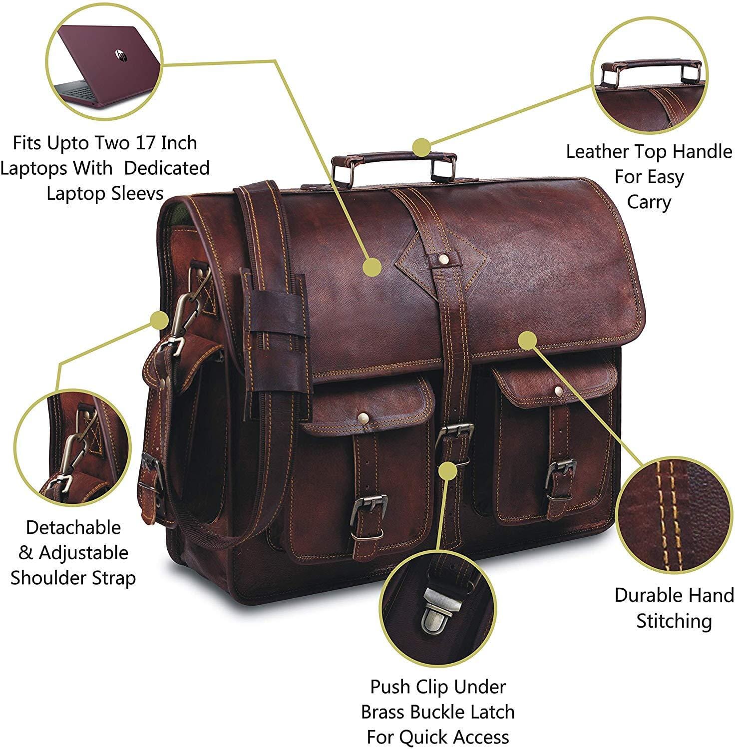 The Retro Vintage Classy Leather Bags