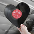 Vintage Vinyl Heart Art Dennehey Design Co.