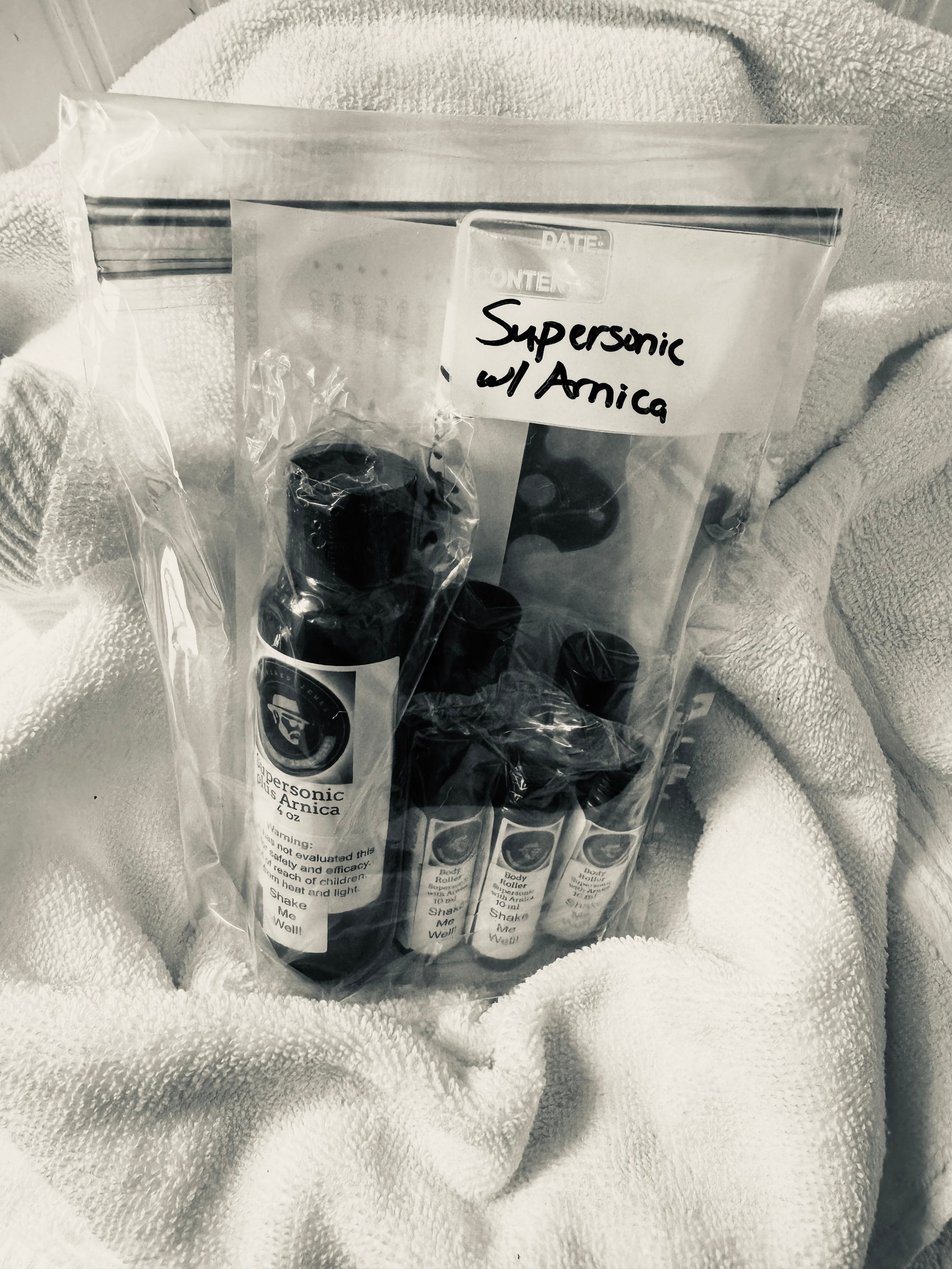 Supersonic with Arnica 4oz Super Saver Kits The Inspired Jewel