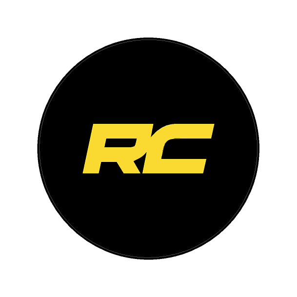 RC 3.5" Black Series Round Cover Overlays - Universal StickerFab