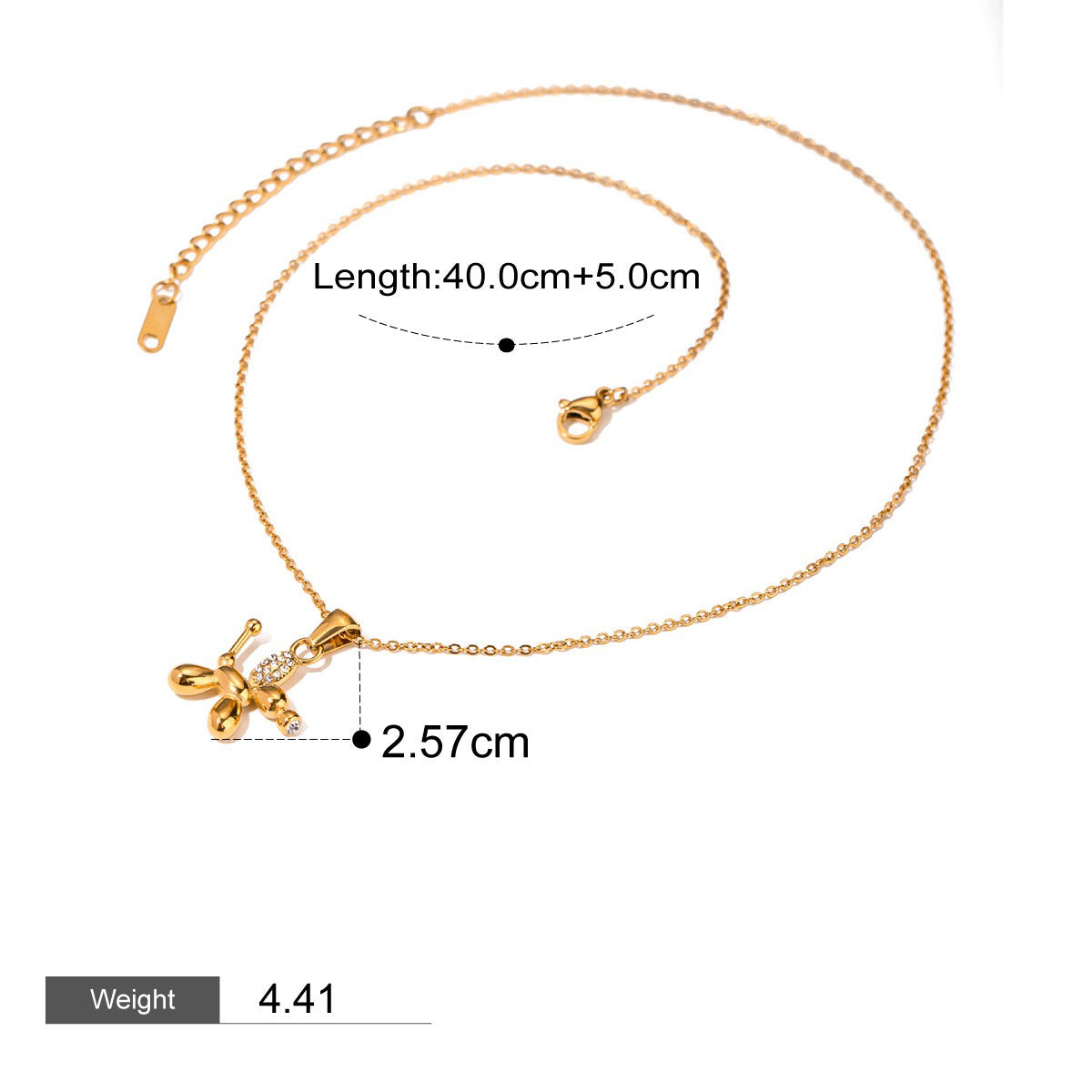 18K gold geometric shape with texture design high-end unique necklace Vera Lux