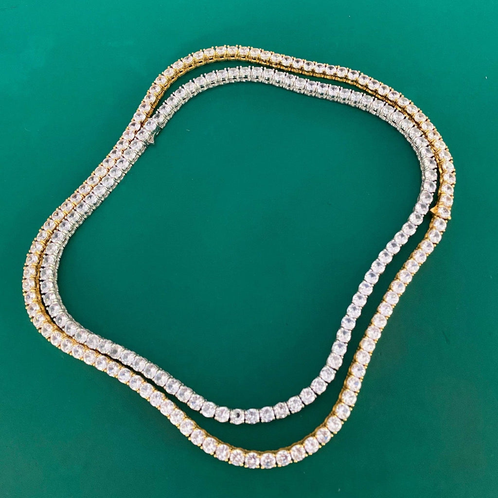 Single-row Diamond Hip-hop Mens Necklace Vera Lux