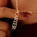 Personalized chain name necklace Vera Lux