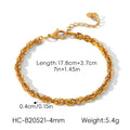 18k Gold Stainless Steel Chunky Cable-Chain Non-Fading Titanium Steel Necklace Vera Lux