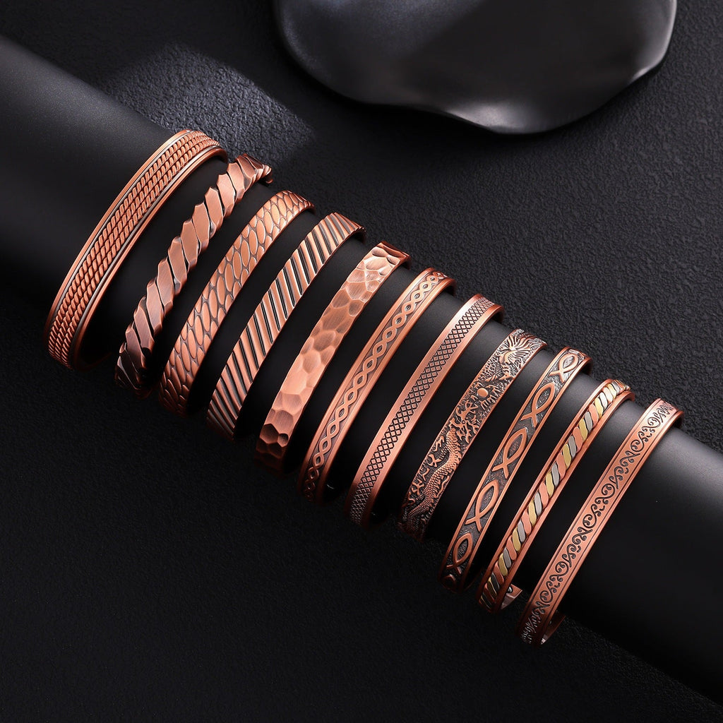 Ancient Pure Copper Bracelet Cupric Copper Vera Lux