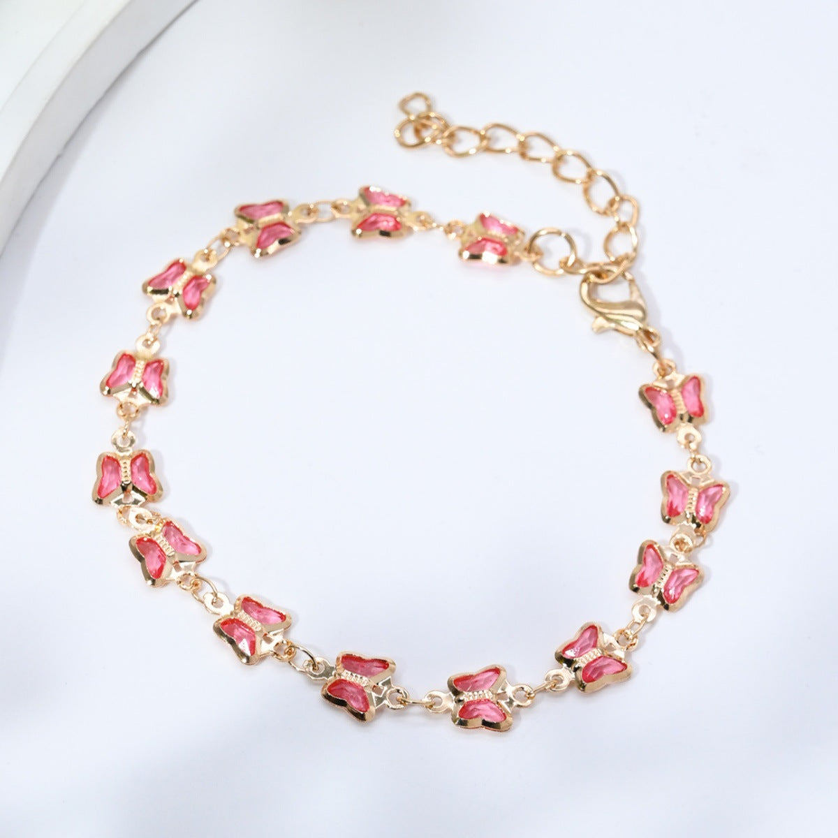 Affectionate Red Diamond Niche Light Luxury All-Match Exquisite Vera Lux