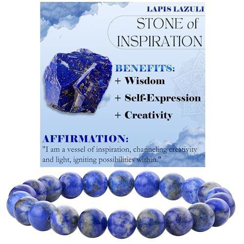 8mm Natural Stone Bead Bracelet White Turquoise Vera Lux