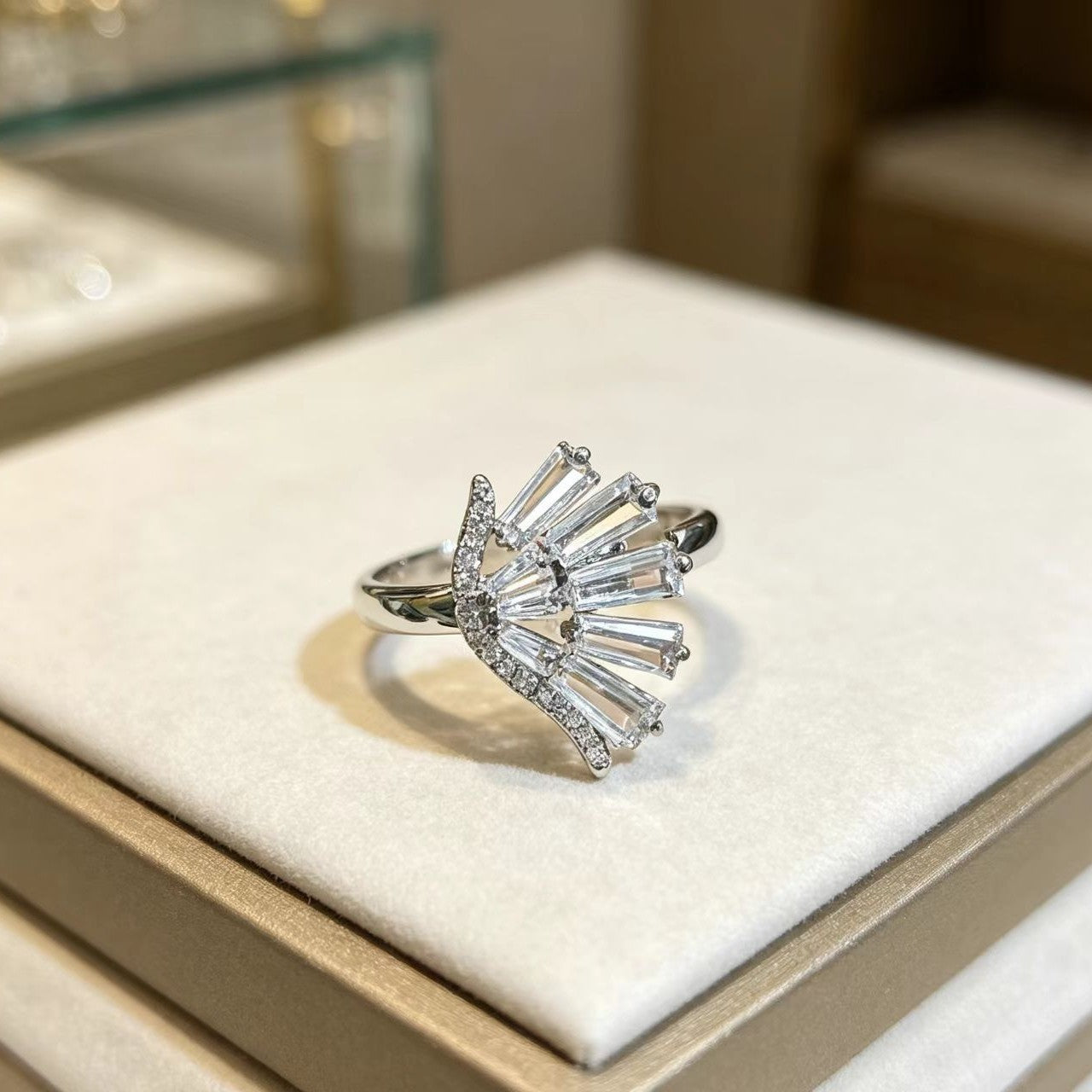Personalized Zircon Womens Ring Vera Lux