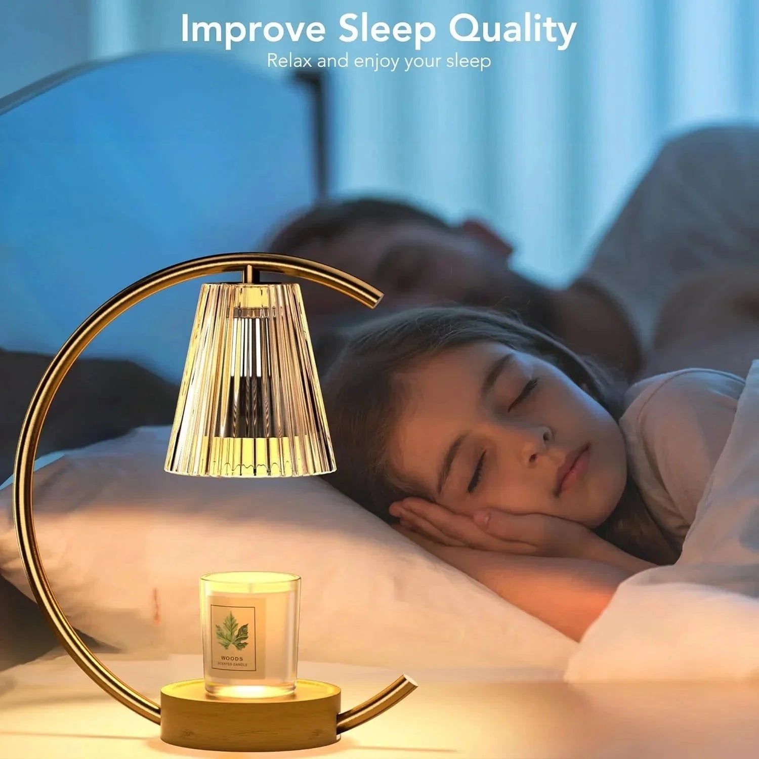 Dimmable Candle Warmer Lamp – Efficient, Flame-Free Fragrance My Store